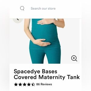 Spacedye Bases
Covered Maternity Tank